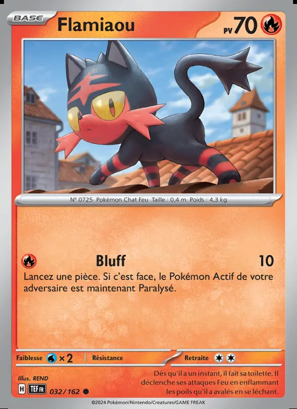 Image of the card Flamiaou