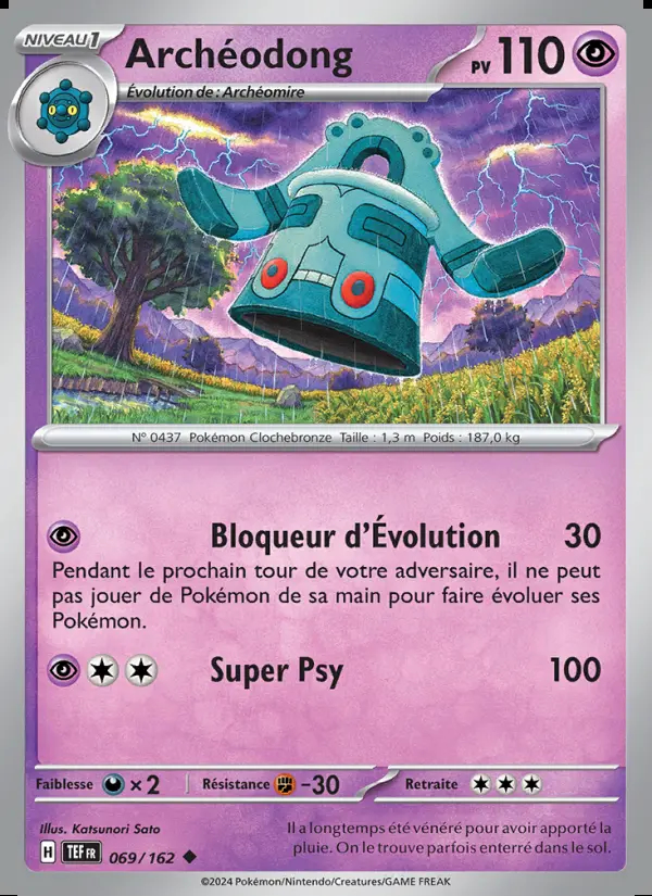 Image of the card Archéodong