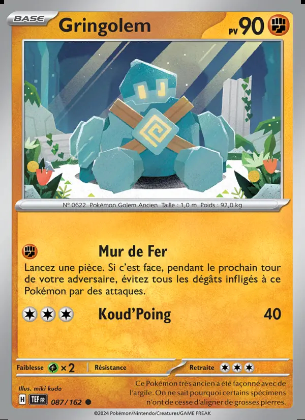 Image of the card Gringolem