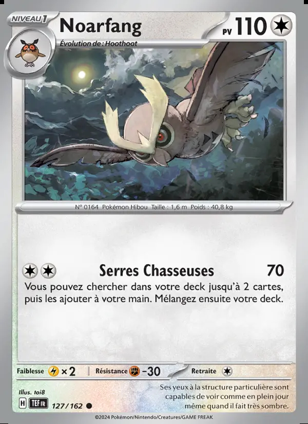 Image of the card Noarfang