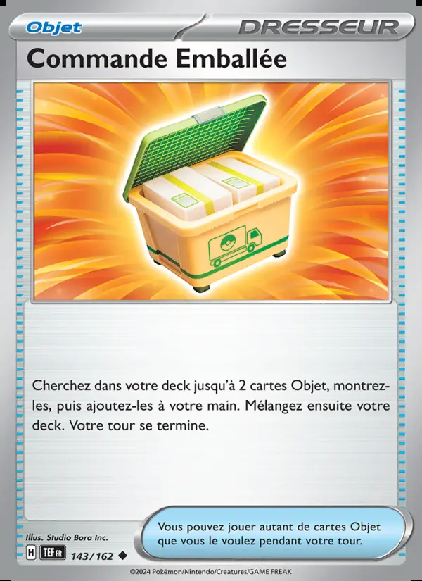 Image of the card Commande Emballée