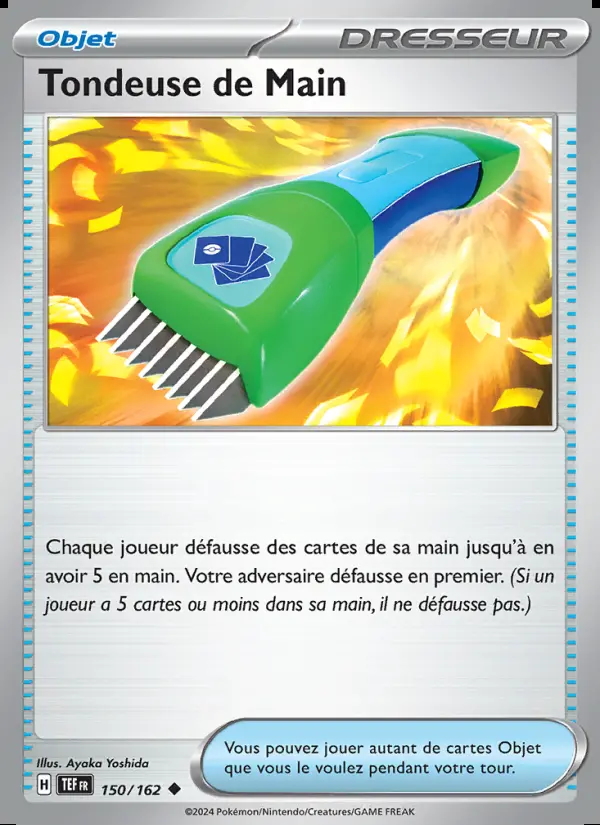 Image of the card Tondeuse de Main