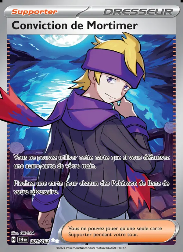 Image of the card Conviction de Mortimer