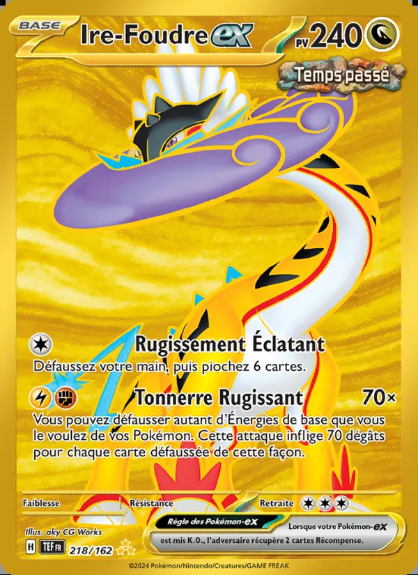 Image of the card Ire-Foudre-ex