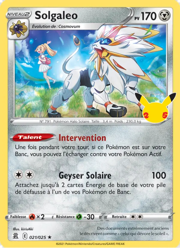 Image of the card Solgaleo