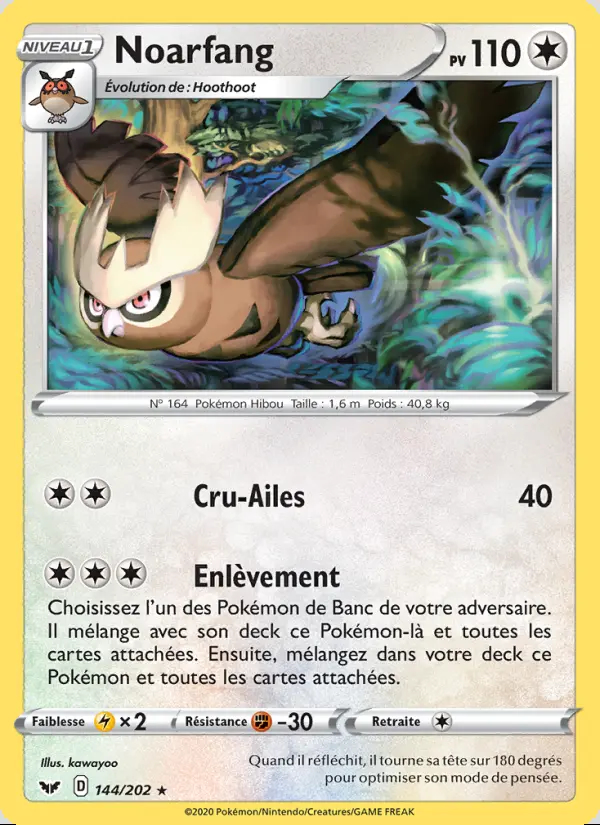 Image of the card Noarfang