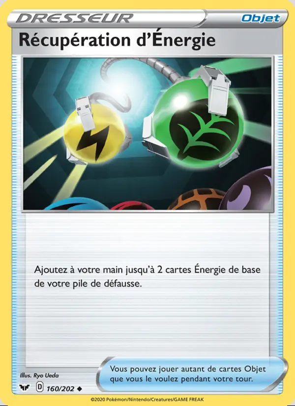 Image of the card Récupération d'Énergie