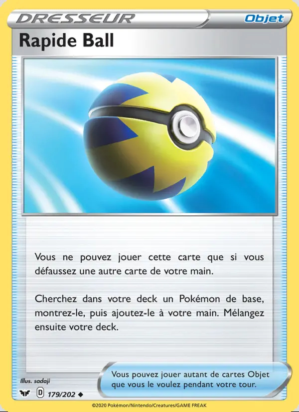 Image of the card Rapide Ball