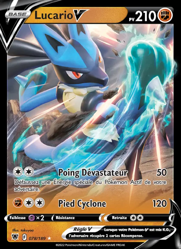Image of the card Lucario V
