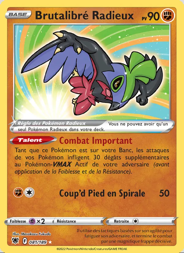 Image of the card Brutalibré Radieux