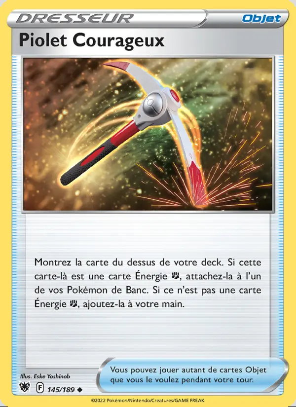 Image of the card Piolet Courageux