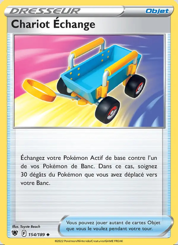 Image of the card Chariot Échange
