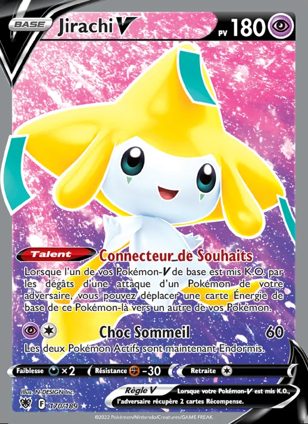 Image of the card Jirachi V