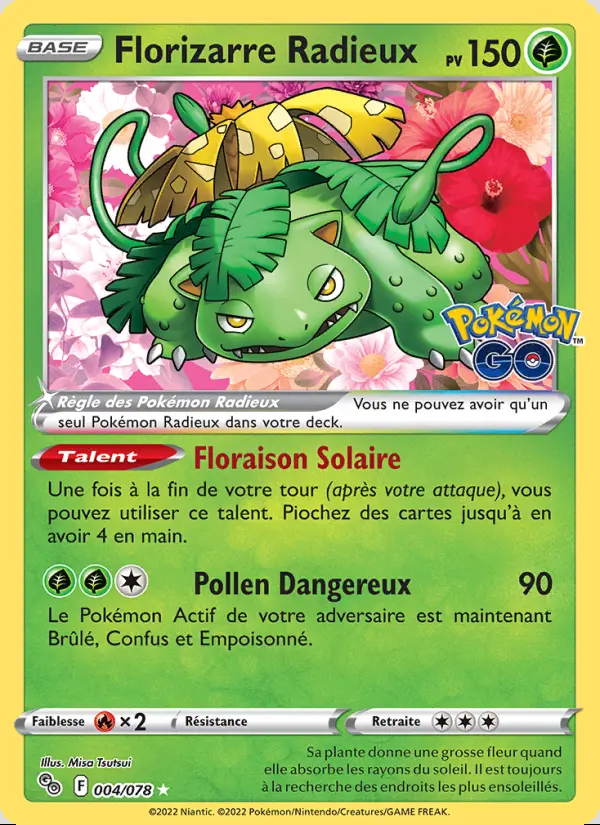 Image of the card Florizarre Radieux