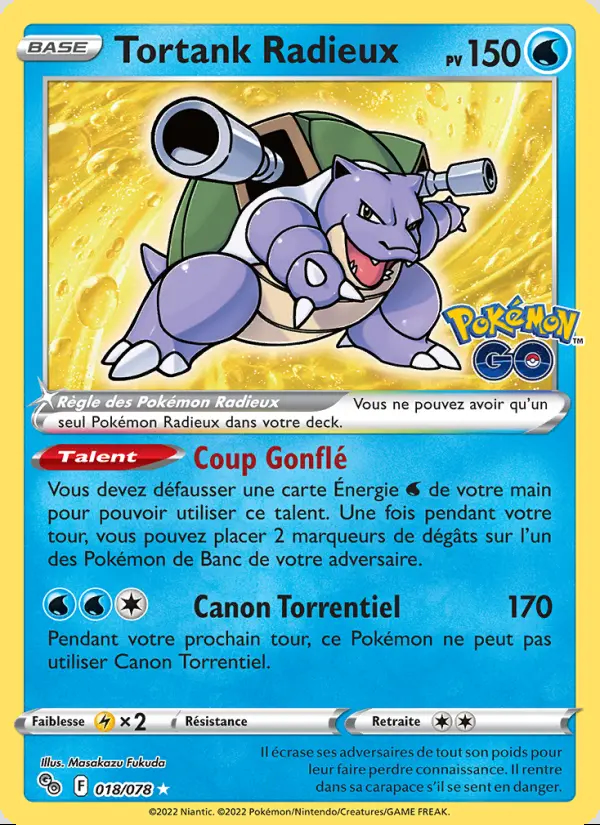 Image of the card Tortank Radieux
