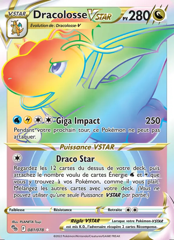 Image of the card Dracolosse VSTAR