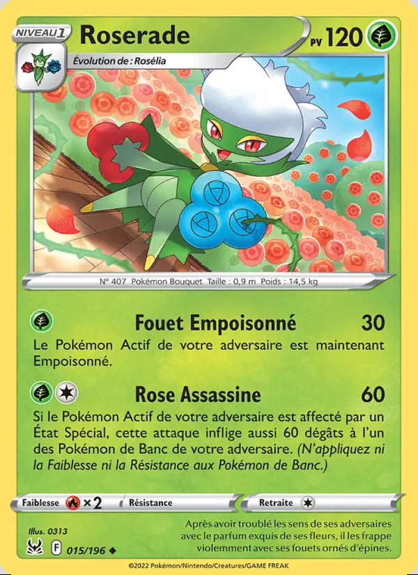 Image of the card Roserade