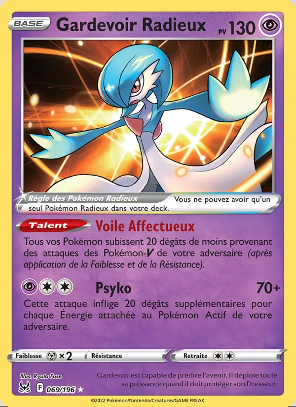 Image of the card Gardevoir Radieux