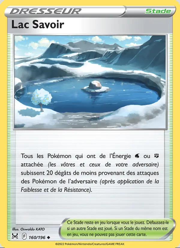 Image of the card Lac Savoir