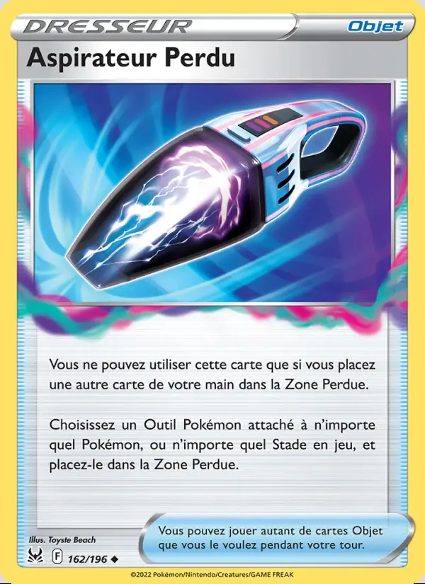 Image of the card Aspirateur Perdu