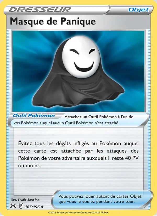 Image of the card Masque de Panique
