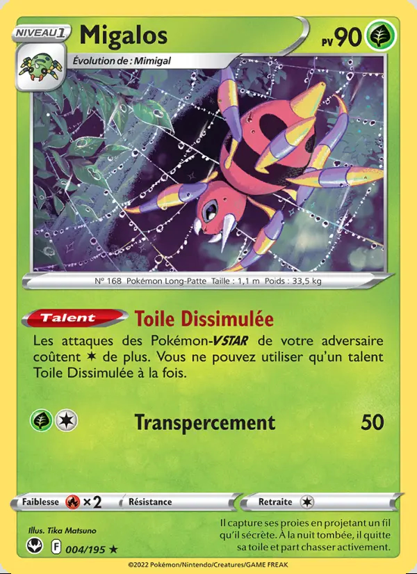 Image of the card Migalos