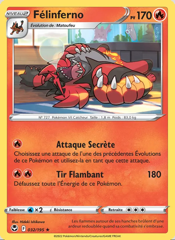 Image of the card Félinferno