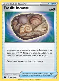 Image of the card Fossile Inconnu