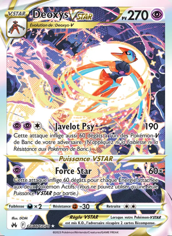 Image of the card Deoxys VSTAR