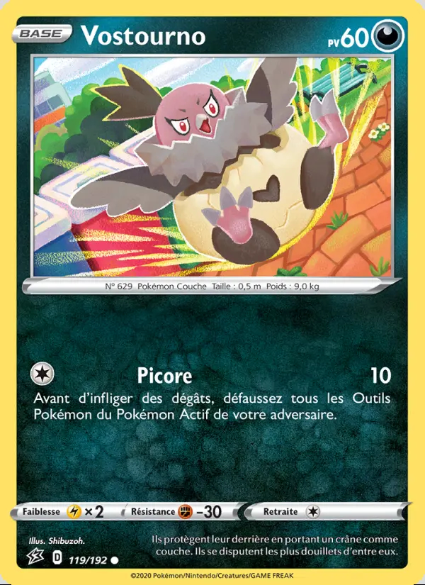Image of the card Vostourno
