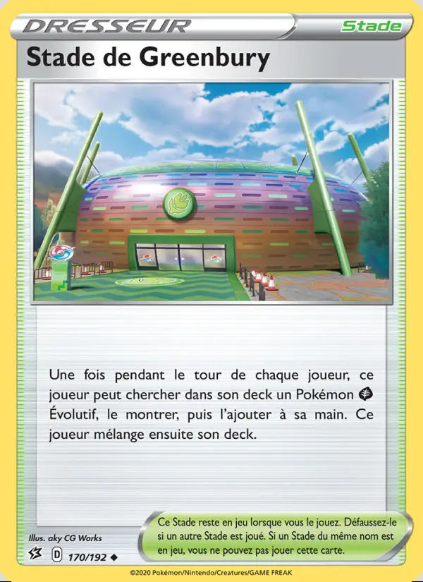 Image of the card Stade de Greenbury