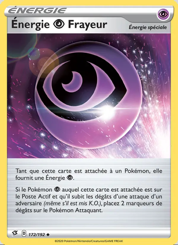 Image of the card Énergie Psychic Frayeur