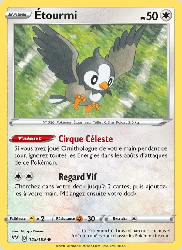 Image of the card Étourmi