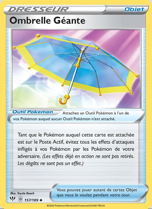 Image of the card Ombrelle Géante