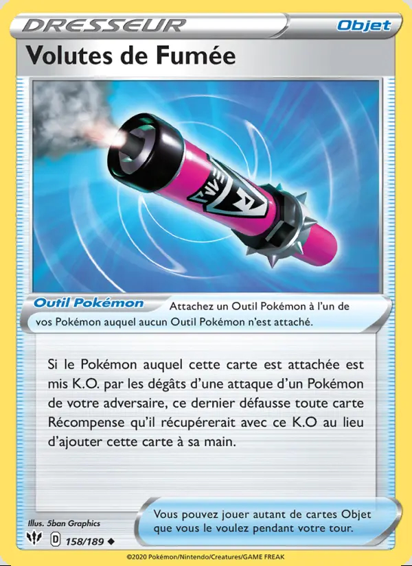 Image of the card Volutes de Fumée