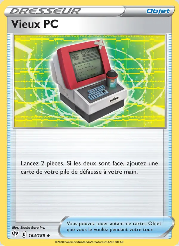Image of the card Vieux PC