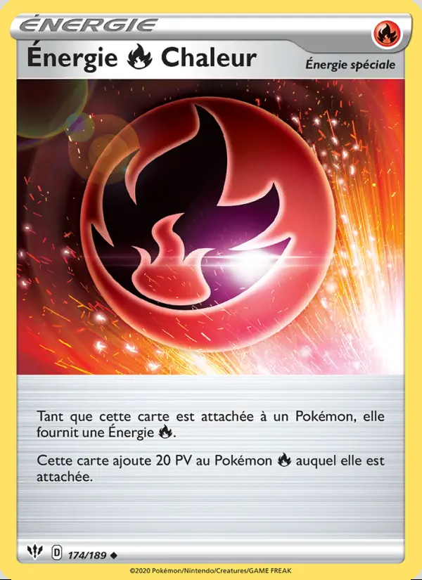 Image of the card Énergie Fire Chaleur