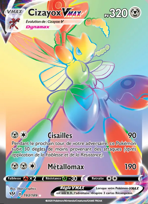 Image of the card Cizayox VMAX