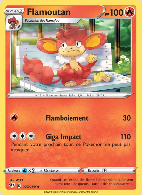 Image of the card Flamoutan
