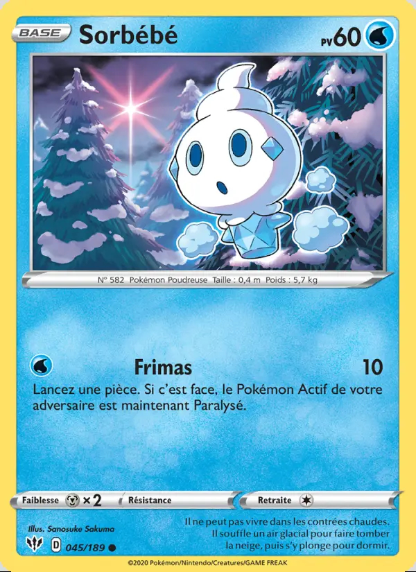 Image of the card Sorbébé