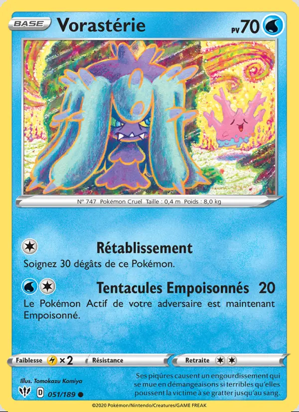 Image of the card Vorastérie