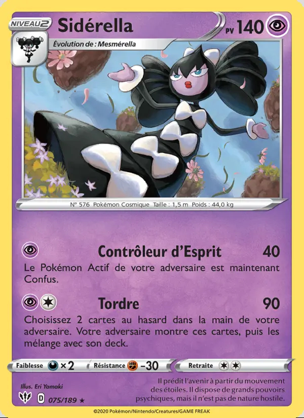 Image of the card Sidérella