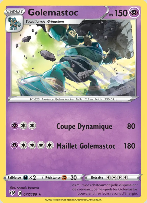 Image of the card Golemastoc