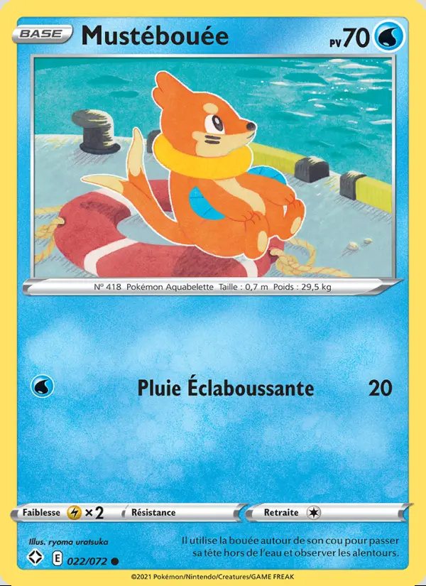 Image of the card Mustébouée