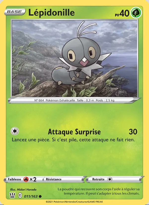 Image of the card Lépidonille