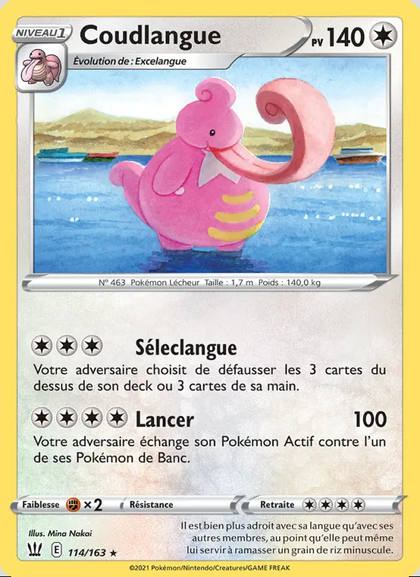 Image of the card Coudlangue