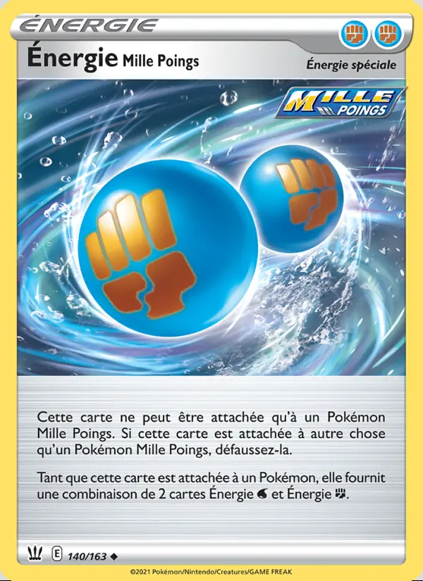 Image of the card Énergie Mille Poings