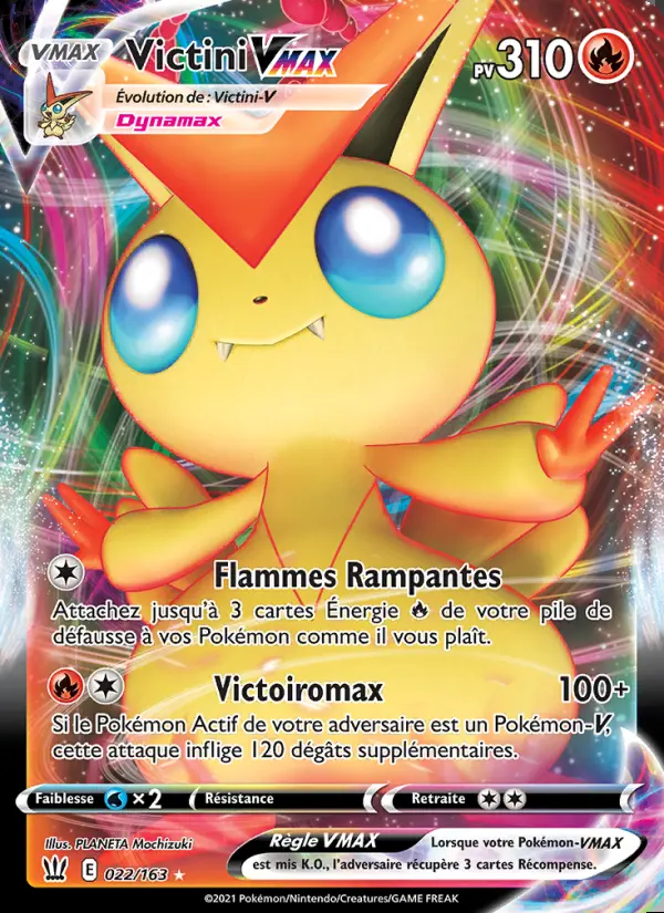 Image of the card Victini VMAX