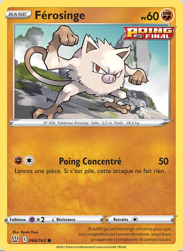 Image of the card Férosinge