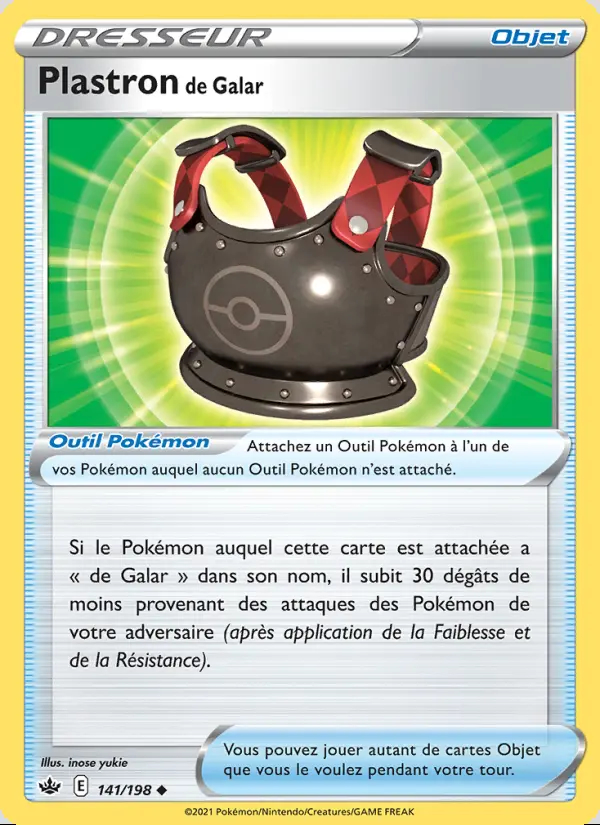 Image of the card Plastron de Galar